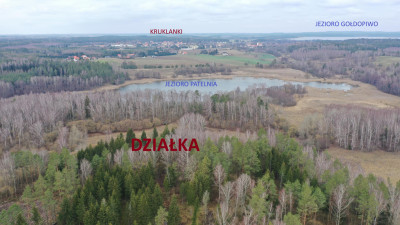 Ogromna działka rolna na obrzeżach Kruklanek - Kruklanki  - warmińsko-mazurskie