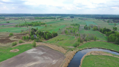 Działka nieopodal rzeki Pisy z warunkami zabudowy - Cieciory  -
podlaskie Zdjęcie nr 9