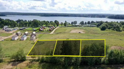 Sprzedam działki budowlane nad Jeziorem Jagodne  Prażmowo gm Ryn - Prażmowo  - warmińsko-mazurskie