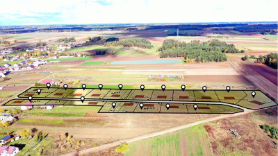 Działki budowlane na nowym osiedlu - atrakcyjne ceny - Drozdowo  -
podlaskie Zdjęcie nr 7