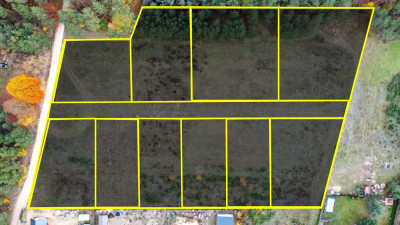 Malownicze działki w sąsiedztwie lasu Motyka - Motyka  -
podlaskie Zdjęcie nr 8