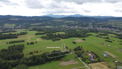 Na skraju wsi z widokiem na Pilsko  - Gilowice  -
śląskie Zdjęcie nr 8