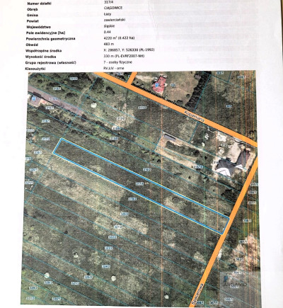 Działka budowlana - Ciągowice  -
śląskie Zdjęcie nr 2