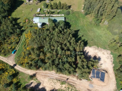Piękna działka w pobliżu jeziora Zajezierze gm Chmielno - Miechucino  -
pomorskie Zdjęcie nr 2