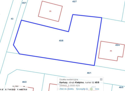 Działka  - Kiełpino  -
pomorskie Zdjęcie nr 2
