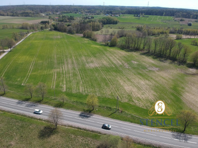 Działki usługowe z własnym wjazdem z trasy głównej Żukowo-Kościerzyna - Wyczechowo  -
pomorskie Zdjęcie nr 3