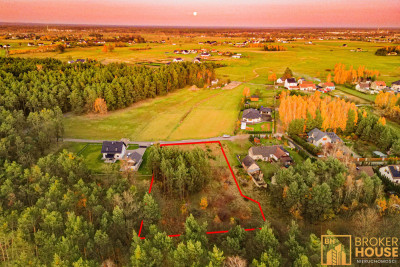 Działka budowlana w Ozimku uroczo usytuowana wśród pól i lasów - Schodnia  -
Opolskie Zdjęcie nr 4