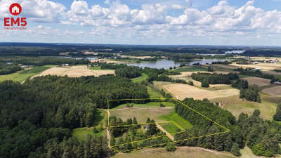 Wyjątkowa działka otoczona lasem  - Jeziorki  - PODLASKIE