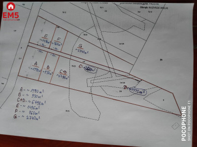 Działka rolna  z dostępem do jeziora  Rożyńsk Wiel - Rożyńsk Wielki  -
WARMIŃSKO-MAZURSKIE Zdjęcie nr 9