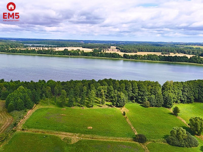 Pierwsza linia jeziora Harsz - działka budowlana - Harsz  - WARMIŃSKO-MAZURSKIE