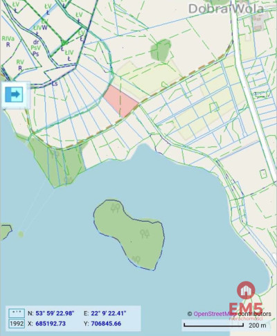 Jezioro strefa ciszy piękne widoki - Dobra Wola  - Warmińsko-Mazurskie