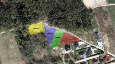 Działka budowlana 1183 m2 Solniczki - Solniczki  -
Podlaskie Zdjęcie nr 5