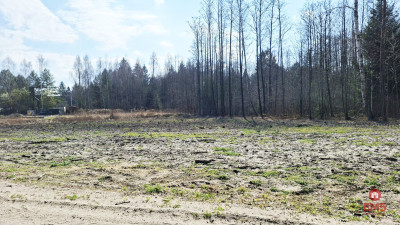 Działka budowlana pod lasem 1085 m2 - Solniczki  -
Podlaskie Zdjęcie nr 2