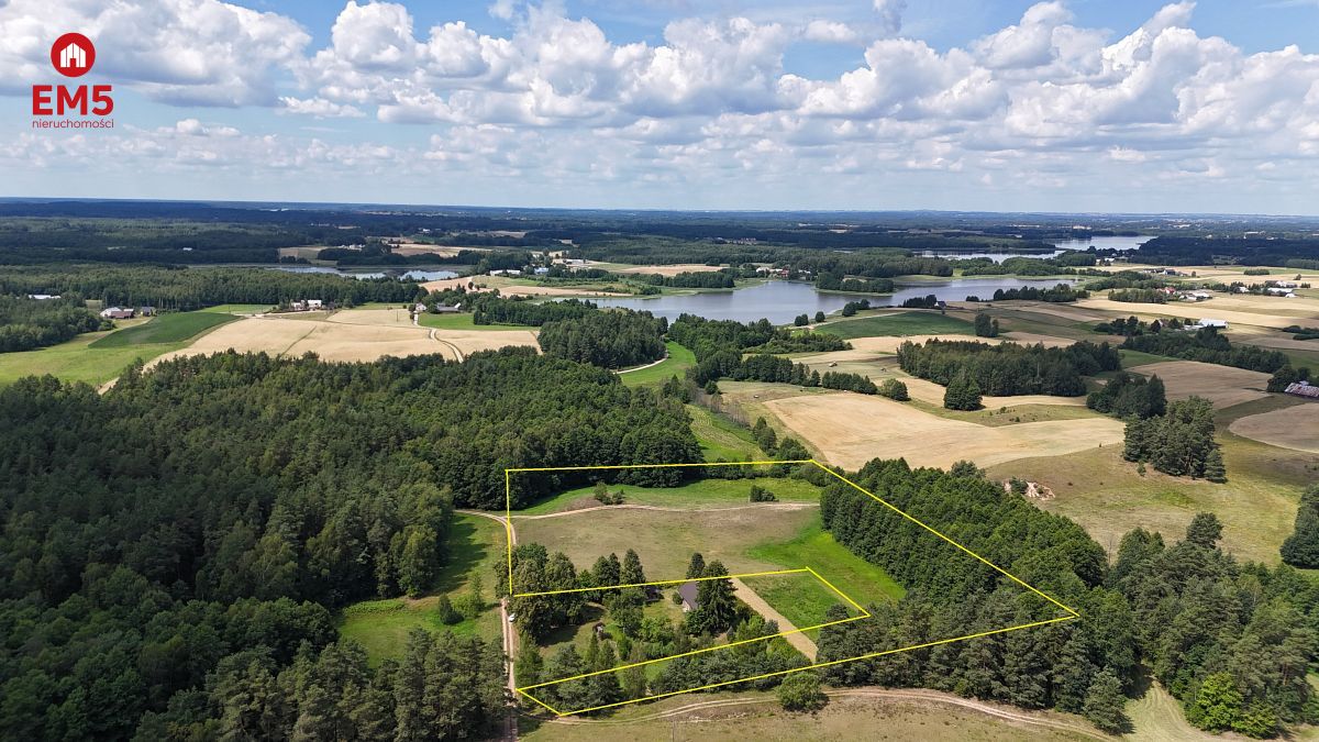 Wyjątkowa działka otoczona lasem  - Jeziorki  -
PODLASKIE Zdjęcie nr 1