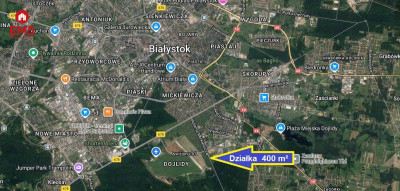 Działka  na sprzedaż Białystok Dojlidy Mickiewi - Białystok  -
PODLASKIE Zdjęcie nr 8