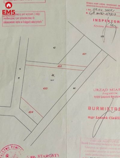 Działka pod inwestycję w Augustowie - Augustów  -
PODLASKIE Zdjęcie nr 7