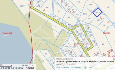 Na sprzedaż działka budowlana - Sumin -
lubelskie Zdjęcie nr 10