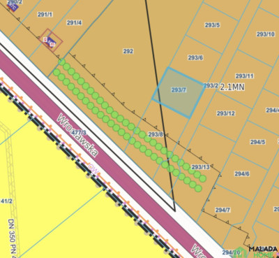 Na sprzedaż działka budowlana - Oława -
dolnośląskie Zdjęcie nr 2