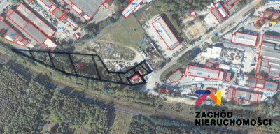 Na sprzedaż działka przemysłowa - Zielona Góra -
lubuskie Zdjęcie nr 2