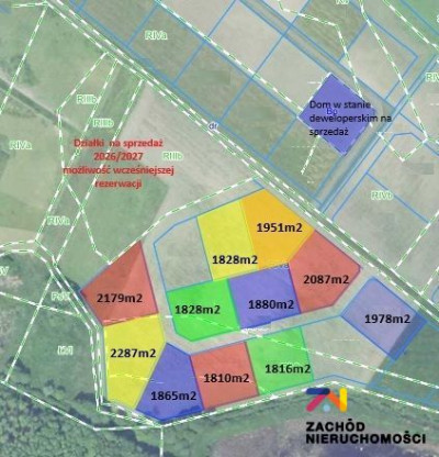 Na sprzedaż działka budowlana - Zabór -
lubuskie Zdjęcie nr 3