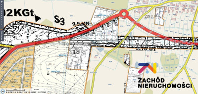 Na sprzedaż działka budowlana - Łaz -
lubuskie Zdjęcie nr 13