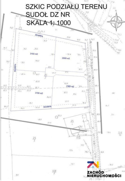 Na sprzedaż działka budowlana -
lubuskie Zdjęcie nr 6