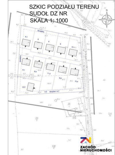 Na sprzedaż działka budowlana -
lubuskie Zdjęcie nr 7