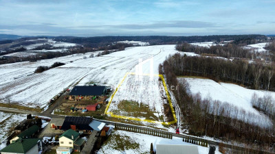 CENA W DÓŁ MALOWNICZA DZIAŁKA ROLNO-BUDOWLANA SZERZYNY 53AR - Szerzyny  -
małopolskie Zdjęcie nr 4