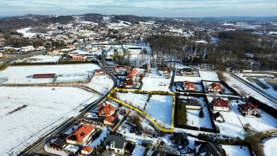 CENA W DÓŁ PRESTIŻOWO ZLOKALIZOWANA DZIAŁKA BUDOWLANA SKOŁYSZYN 305AR - Skołyszyn  - podkarpackie