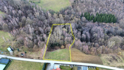 JESZCZE NIŻSZA CENA DZIAŁKA POD LASEM Z POTENCJAŁEM TRZCINICA GM JASŁO 47AR - Trzcinica  -
podkarpackie Zdjęcie nr 2