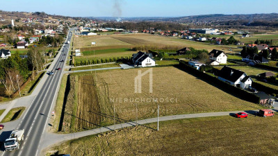 DWIE DZIAŁKI BUDOWLANE W CENTRUM SKOŁYSZYNA PRZY DK28 25AR - Skołyszyn  -
podkarpackie Zdjęcie nr 3