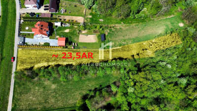 PRESTIŻOWA DZIAŁKA BUDOWLANA Z AKTUALNYMI WARUNKAMI ZABUDOWY BRZYŚCIE GM JASŁO 235AR - Brzyście  -
podkarpackie Zdjęcie nr 4
