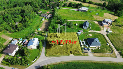 WIDOKOWA DZIAŁKA BUDOWLANA SŁAWĘCIN GM SKOŁYSZYN 1775AR - Sławęcin  - podkarpackie