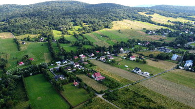 NOWA NIŻSZA CENA UROKLIWA DZIAŁKA BUDOWLANA W MĘCINIE WIELKIEJ 24 AR - Męcina Wielka  -
małopolskie Zdjęcie nr 5