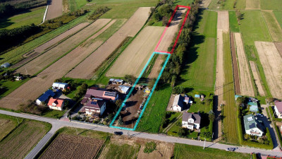 Działka w pierwszej linii zabudowy w miejscowości Bieździedza gm Kołaczyce o pow 25 ar - Bieździedza  -
podkarpackie Zdjęcie nr 2