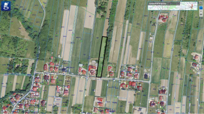 Działka w pierwszej linii zabudowy w miejscowości Bieździedza gm Kołaczyce o pow 25 ar - Bieździedza  -
podkarpackie Zdjęcie nr 4