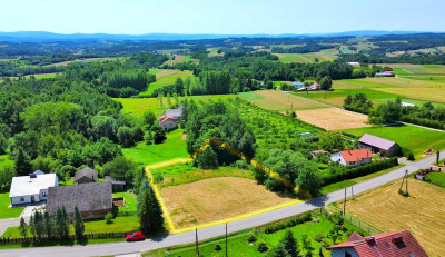 NOWA NIŻSZA CENA DZIAŁKA BUDOWLANO - ROLNA W SZERZYNACH 32 ARY - Szerzyny   -
małopolskie