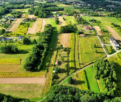 DZIAŁKI BUDOWLANE Z GOTOWYM PROJEKTEM DOMU ORAZ DOMKIEM HOLENDERSKIM W SĄSIEDZTWIE LASU ŁASKI - Łaski   -
podkarpackie Zdjęcie nr 2