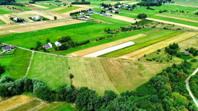 MALOWNICZA PRZESTRONNA DZIAŁKA BUDOWLANA PAGORZYNA 49AR - Pagorzyna   -
małopolskie Zdjęcie nr 2