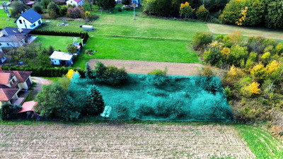 CENA W DÓŁ NA SRZEDAŻ DZIAŁKA W DRUGIEJ LINII ZABUDOWY ŁASKI 12 AR - Łaski  -
podkarpackie Zdjęcie nr 2