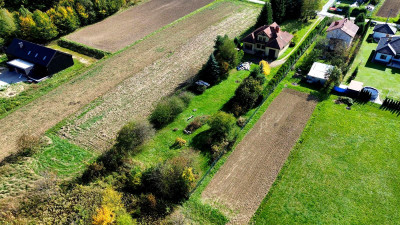 CENA W DÓŁ NA SRZEDAŻ DZIAŁKA W DRUGIEJ LINII ZABUDOWY ŁASKI 12 AR - Łaski  -
podkarpackie Zdjęcie nr 4