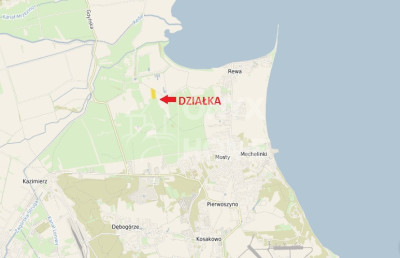 Mosty działka rolna blisko Rewy brak MPZP - Mosty  -
Pomorskie Zdjęcie nr 2