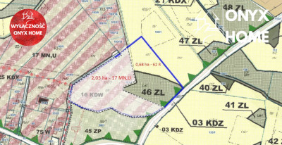 Działka usługowo-mieszkaniowa objęta planem - Mierzyno  - Pomorskie