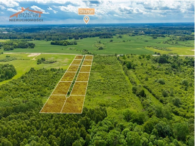 Na sprzedaż działka budowlana - Spręcowo - warmińsko-mazurskie