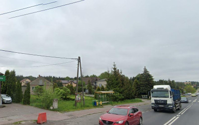 Działka usługowa  2112 m - Fugasówka   - śląskie