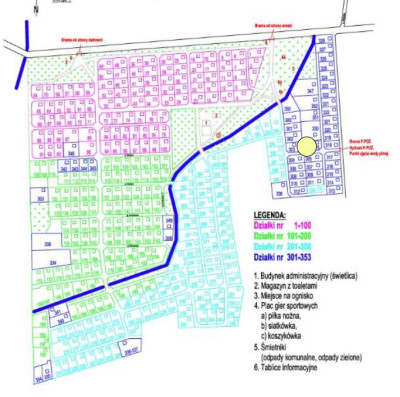 Syndyk sprzeda działkę ROD - Wagowo  -
wielkopolskie Zdjęcie nr 3