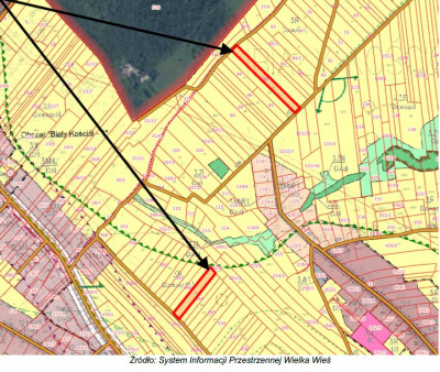 Syndyk sprzeda dwie działki rolne za 50 ceny - Biały Kościół  - małopolskie