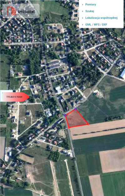 Działka inwestycjnaUskorz Mały - Wołów  -
Dolnośląskie Zdjęcie nr 3