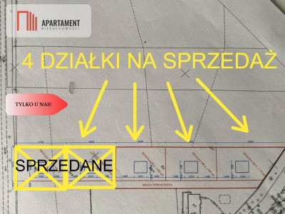 Działki z WZ w Dolinie Baryczy - Wziąchowo Wielkie  -
Dolnośląskie Zdjęcie nr 2