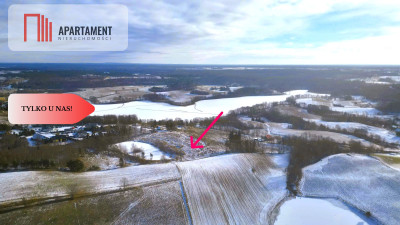 Działka 350m od jeziora - Gołczewo  - Pomorskie